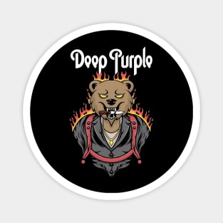 Deep purple vintage Magnet